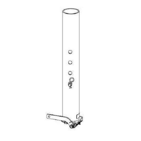 0287650300 BULLDOG Gooseneck Trailer Hitch Coupler 2-5/16 inch Diameter 20000 lbs. Capacity Round Bulldog Round Gooseneck Trailer Coupler 20,000 lbs GN24 Head 4" Inner Tube Only 2-5/16" Hitch Ball