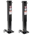 182815 182815 1824200100 1824200100 1400920383 Bulldog Bulldog 24K Landing Gear Trailer Jack Set Dual Electric Motors Leveling Manual Override Crank Gooseneck Dump Agricultural Construction Heavy-Duty Utility Horse Livestock Trailers Bulldog 24K Landing Gear Trailer Jack Set Dual Electric Motors Leveling w/ Manual Override Crank for Gooseneck Dump Agricultural Construction Heavy-Duty Utility Horse Livestock Trailers