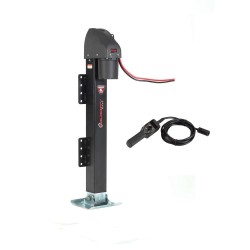 Bulldog 12,000 lbs. Electric Powered Landing Gear Trailer Jack Velocity Series 24" Lift w/ Remote Bulldog 12,000 lbs. Electric Powered Landing Gear Trailer Jack Velocity Series 24" Lift w/ Remote