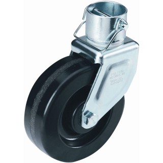 CP555 0301 BULLDOG Trailer Jack Accessory 6" Caster - Fits 2" Round Inner Tube - 1500 lbs. Caster Wheel 6 inch For 2 inch Inner Tube Round Pro Series and Bulldog Jacks Caster HD Phenolic Wheel