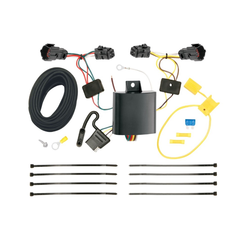Trailer Hitch Tow Package Prodigy P3 Brake Control For 16-20 KIA Sorento w/ I4 Engine w/ 7-Way RV Wiring 2" Drop Mount 2" Ball Class 3 2" Receiver Draw-Tite Tekonsha