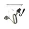 Trailer Tow Hitch For 17-24 Cadillac XT5 Hidden Removable 2" Receiver Complete Package w/ Wiring and 1-7/8" Ball