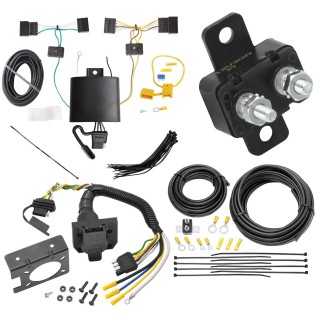 118743 85343 20506 7012A Draw-Tite Trailer Hitch 7 Way RV Wiring Kit 15-18 BMW X5 Plug Prong Pin Brake Control Ready 15 16 17 18 2015 2016 2017 2018 Trailer Hitch 7 Way RV Wiring Kit For 15-18 BMW X5 Plug Prong Pin Brake Control Ready
