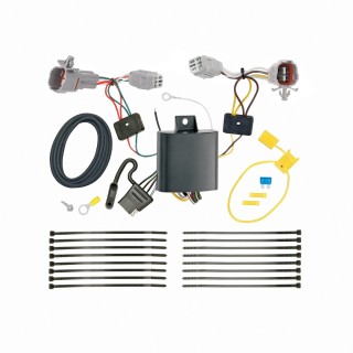 Trailer Tow Hitch For 17-24 Subaru Impreza Complete Package w/ Wiring Draw Bar and 1-7/8" Ball