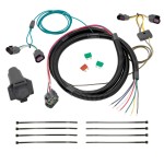 Trailer Hitch w/ 7-Way RV Wiring For 08-12 Buick Enclave 09-12 Chevy Traverse Class 3 2" Receiver All Models 
