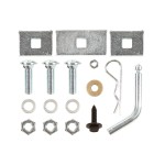 Trailer Tow Hitch Hardware Fastener Kit For 97-05 Chevy Malibu 97-99 Oldsmobile Cutlass 1-1/4" Receiver Trailer Tow Hitch Hardware Fastener Kit For 97-05 Chevy Malibu 97-99 Oldsmobile Cutlass 1-1/4" Receiver