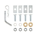 Trailer Tow Hitch Hardware Fastener Kit For 00-07 Ford Focus Wagon 1-1/4" Towing Receiver Class 1