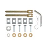 Trailer Tow Hitch Hardware Fastener Kit For 93-01 Nissan Altima All Styles 1-1/4" Towing Receiver Class 1