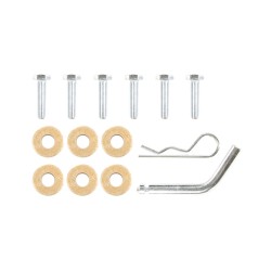 Trailer Tow Hitch Hardware Fastener Kit For 03-06 Mitsubishi Outlander 1-1/4" Towing Receiver Class 1