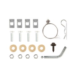 Trailer Tow Hitch Hardware Fastener Kit  For 05-09 Ford Mustang Except GT/CS (California Special)/Shelby GT/GT500 Class 1 Receiver Trailer Tow Hitch Hardware Fastener Kit  For 05-09 Ford Mustang Except GT/CS (California Special)/Shelby GT/GT500 Class 1 Receiver