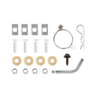Trailer Tow Hitch Hardware Fastener Kit  For 05-09 Ford Mustang Except GT/CS (California Special)/Shelby GT/GT500 Class 1 Receiver