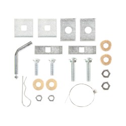 Trailer Tow Hitch Hardware Fastener Kit For 00-06 Nissan Sentra 1-1/4" Towing Receiver Class 1