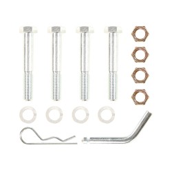 Trailer Tow Hitch Hardware Fastener Kit For 07-12 Dodge Caliber 1-1/4" Towing Receiver Class 1