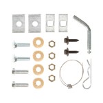 Trailer Tow Hitch Hardware Fastener Kit For 03-09 Mazda 6 Fusion MKZ Zephyr 1-1/4" Receiver Trailer Tow Hitch Hardware Fastener Kit For 03-09 Mazda 6 Fusion MKZ Zephyr 1-1/4" Receiver