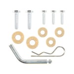 Trailer Tow Hitch Hardware Fastener Kit For 07-12 KIA Rondo 1-1/4" Towing Receiver Class 1 Trailer Tow Hitch Hardware Fastener Kit For 07-12 KIA Rondo 1-1/4" Towing Receiver Class 1