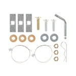 Trailer Hitch Hardware Fastener Kit For 07-11 Nissan Versa Sedan 07-12 Hatchback Tow Receiver