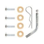 Trailer Tow Hitch Hardware Fastener Kit For 04-09 Toyota Prius 1-1/4" Towing Receiver Class 1 Trailer Tow Hitch Hardware Fastener Kit For 04-09 Toyota Prius 1-1/4" Towing Receiver Class 1