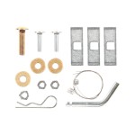 Trailer Tow Hitch Hardware Fastener Kit For 07-11 Suzuki SX4 Hatchback 1-1/4" Towing Receiver Class 1