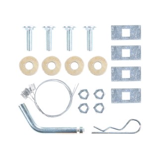 HWKIT1 Draw-Tite Hardware Kit Class 1 Trailer Hitches Trailer Tow Hitch Hardware Fastener Kit For 09-13 Honda Fit 1-1/4" Towing Receiver Class 1