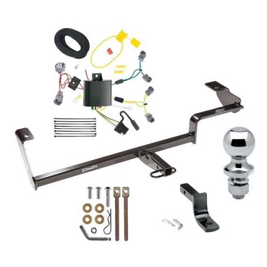 Custom Fit Trailer Hitch Draw-Bar w/ Pin/Clip Wiring Harness (Plug & Play) 1-7/8" Chrome Ball Installation Hardware Installation Instructions 248610 118627 63810 Draw-Tite Trailer Tow Hitch 13-22 Acura ILX Except Hybrid Complete Package Wiring D Trailer Tow Hitch For 13-22 Acura ILX Except Hybrid Complete Package w/ Wiring Draw Bar and 1-7/8" Ball