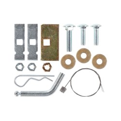 Trailer Tow Hitch Hardware Fastener Kit For 12-16 KIA Rio Hatchback 1-1/4" Towing Receiver Class 1 Trailer Tow Hitch Hardware Fastener Kit For 12-16 KIA Rio Hatchback 1-1/4" Towing Receiver Class 1