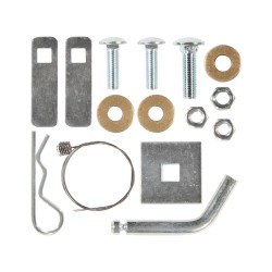 Trailer Tow Hitch Hardware Fastener Kit  For 13-15 Chevy Spark LT w/Ground Effects 1-1/4" Receiver