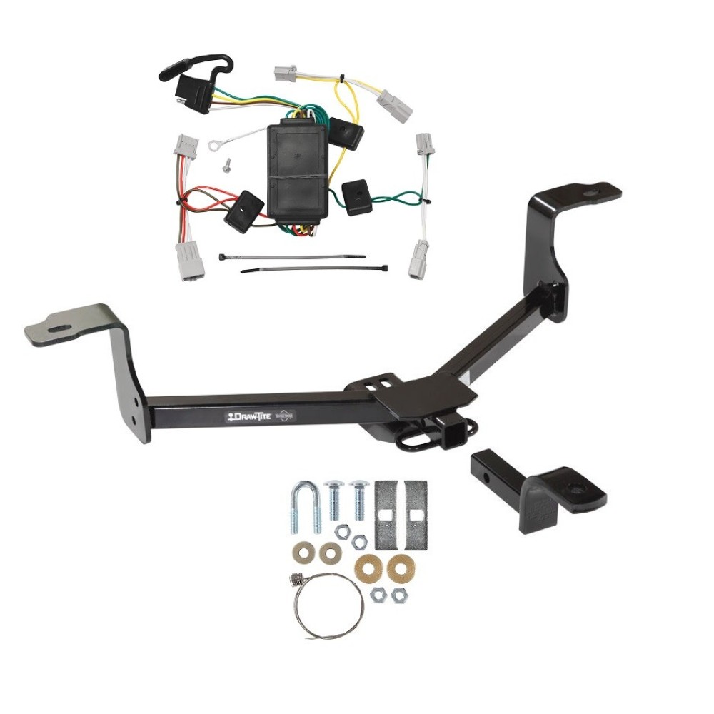 Custom Fit Trailer Hitch Draw-Bar w/ Pin/Clip Wiring Harness (Plug & Play) Installation Hardware Installation Instructions 248990 118420 Draw-Tite Tow Hitch Wiring and Draw-Bar 09-14 Acura TSX 08-17 Honda Accord Trailer Receiver Class I 1-1/4" T Tow Hitch w/ Wiring and Draw-Bar 09-14 Acura TSX 08-17 Honda Accord Trailer Receiver Class I 1-1/4" Tekonsha