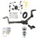 Trailer Tow Hitch For 09-14 Acura TL Complete Package w/ Wiring Draw Bar and 2" Ball