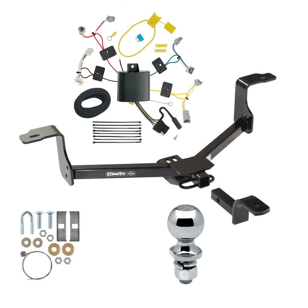 Tow Package For 1617 Honda Accord Sedan Trailer Hitch w/