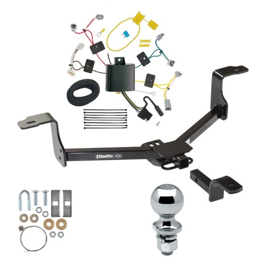 Custom Fit Trailer Hitch Draw-Bar w/ Pin/Clip Wiring Harness (Plug & Play) 2"Chrome Ball Installation Hardware Installation Instructions 248990 118684 63820 Draw-Tite Tow Package 16-17 Honda Accord Sedan Trailer Hitch Wiring Draw-Bar 2" Bal Tow Package For 16-17 Honda Accord Sedan Trailer Hitch w/ Wiring Draw-Bar 2" Ball 1-1/4" Receiver
