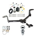 Custom Fit Trailer Hitch Draw-Bar w/ Pin/Clip Wiring Harness (Plug & Play) 2"Chrome Ball Installation Hardware Installation Instructions 248990 118695 63820 Draw-Tite Tow Package 16-17 Honda Accord Coupe Trailer Hitch Wiring Draw-Bar 2" Bal Tow Package For 16-17 Honda Accord Coupe Trailer Hitch w/ Wiring Draw-Bar 2" Ball 1-1/4" Receiver