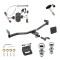 Custom Fit Trailer Hitch Draw-Bar w/ Pin/Clip Wiring Harness (Plug & Play) 1-7/8" and 2" Chrome Ball Security Lock Pin Rubber Hitch Plug Cover 4-Flat Mounting Bracket Installation Hardware Installation Instructions 249150 118431 580407 2211 Ultimate Tow Package For 14-19 KIA Soul Trailer Hitch w/ Wiring Draw-Bar Dual 2" and 1-7/8" Ball Lock Bracket Cover 1-1/4" Receiver