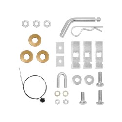 Trailer Tow Hitch Hardware Fastener Kit For 15-20 Honda Fit All Styles 1-1/4" Towing Receiver Class 1 Trailer Tow Hitch Hardware Fastener Kit For 15-20 Honda Fit All Styles 1-1/4" Towing Receiver Class 1