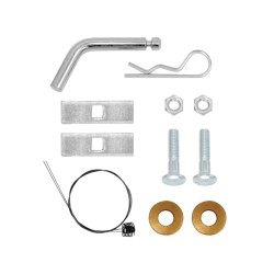 Trailer Tow Hitch Hardware Fastener Kit For 14-21 VW Volkswagen Beetle 1-1/4" Receiver Class 1 Trailer Tow Hitch Hardware Fastener Kit For 14-21 VW Volkswagen Beetle 1-1/4" Receiver Class 1