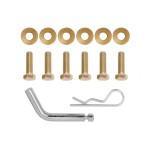 Trailer Tow Hitch Hardware Fastener Kit For 14-21 Lexus IS350 14-15 IS250 1-1/4" Towing Receiver Class 1