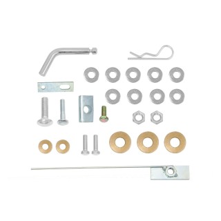 HWKIT1 Draw-Tite Hardware Kit Class 1 Trailer Hitches Trailer Tow Hitch Hardware Fastener Kit For 15-18 VW Volkswagen Jetta 1-1/4" Towing Receiver Class 1