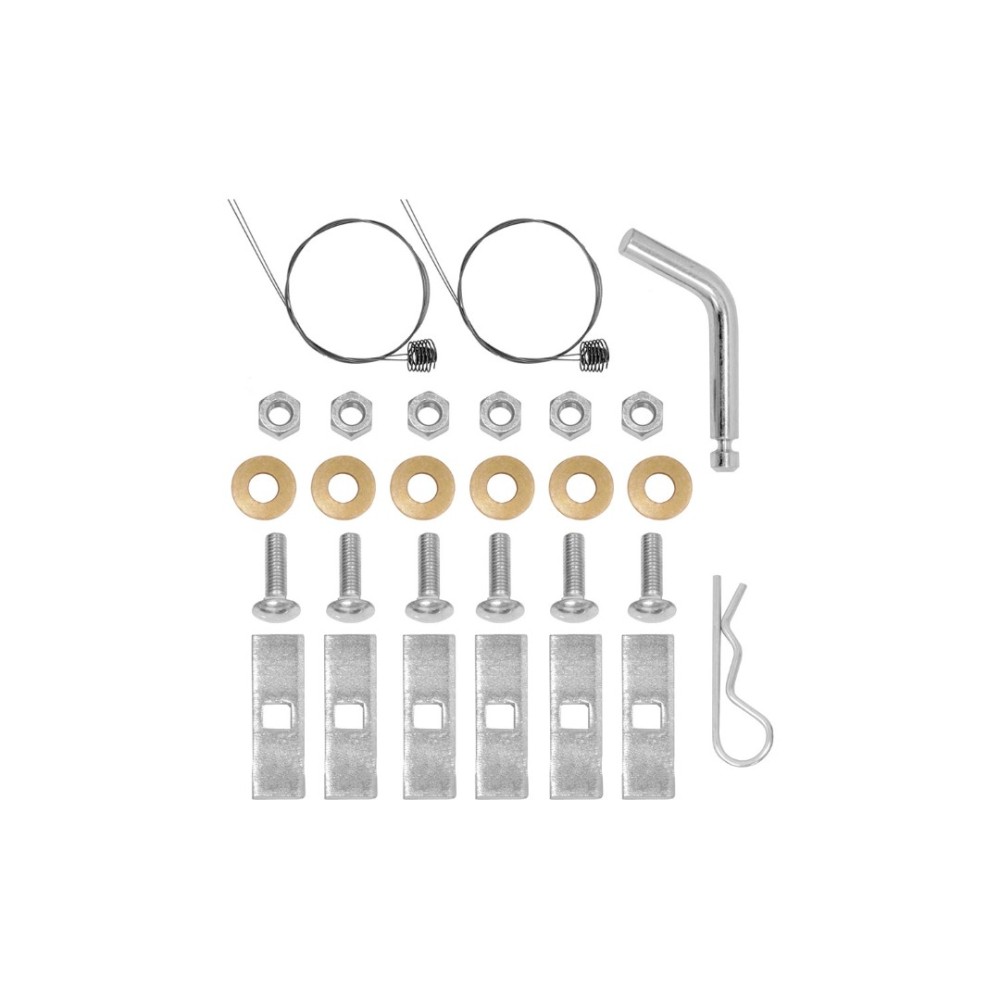 HWKIT1 Draw-Tite Hardware Kit Class 1 Trailer Hitches Trailer Tow Hitch Hardware Fastener Kit For 15-23 Ford Mustang 1-1/4" Towing Receiver Class 1