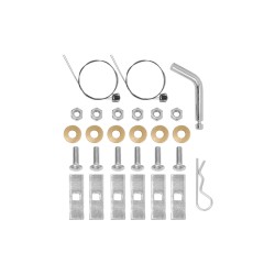 Trailer Tow Hitch Hardware Fastener Kit For 15-23 Ford Mustang 1-1/4" Towing Receiver Class 1 Trailer Tow Hitch Hardware Fastener Kit For 15-23 Ford Mustang 1-1/4" Towing Receiver Class 1