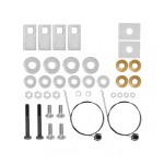 Trailer Tow Hitch Hardware Fastener Kit For 11-20 KIA Optima 11-19 Hyundai Sonata 1-1/4" Receiver Class 1