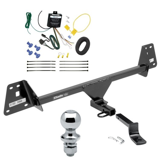 Custom Fit Trailer Hitch Wiring Harness (Requires Splicing) Draw-Bar w/ Pin/Clip 1-7/8" Chrome Ball Installation Hardware Installation Instructions 249660 119148 63810 Draw-Tite Trailer Tow Hitch 20-22 Toyota Prius Complete Package Wiring Draw Bar an Trailer Tow Hitch For 20-22 Toyota Prius Complete Package w/ Wiring Draw Bar and 1-7/8" Ball