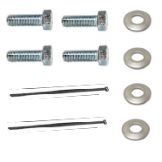 Trailer Tow Hitch Hardware Fastener Kit For 18-19 Hyundai Elantra GT Except Sport 1-1/4" Receiver w/ Draw Bar Kit