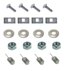 Trailer Tow Hitch Hardware Fastener Kit For 18-23 Hyundai Kona Class 1 Receiver Trailer Tow Hitch Hardware Fastener Kit For 18-23 Hyundai Kona Class 1 Receiver