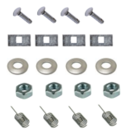 Trailer Tow Hitch Hardware Fastener Kit For 18-23 Hyundai Kona Class 1 Receiver