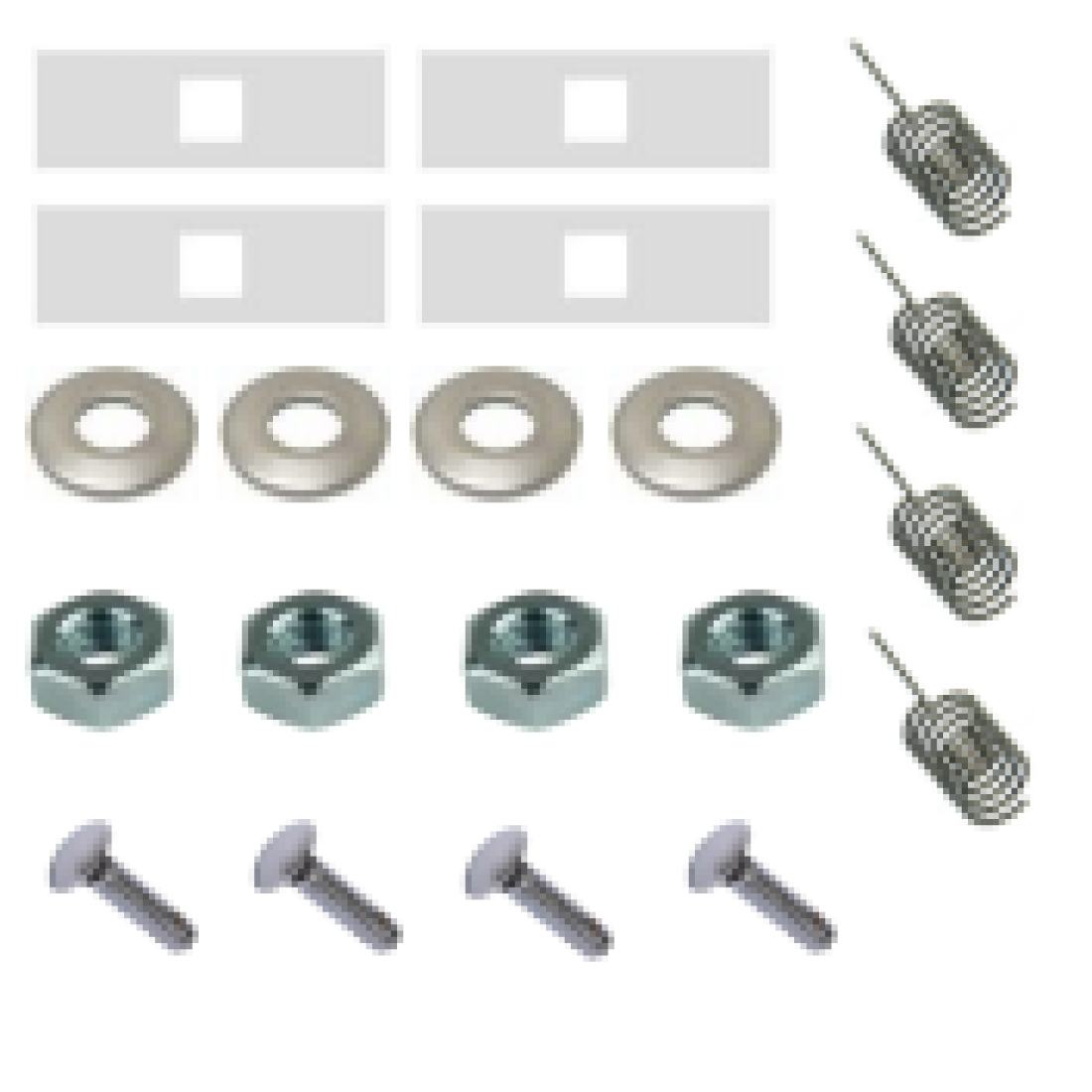Trailer Tow Hitch Hardware Fastener Kit For 1821 Nissan Kicks Class 1 Receiver