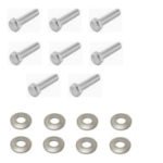 Trailer Tow Hitch Hardware Fastener Kit For 19-21 VW Volkswagen Arteon All Styles 1-1/4" Receiver