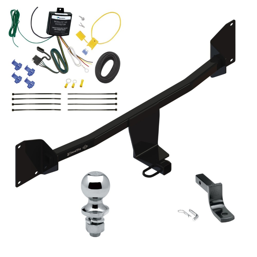 Custom Fit Trailer Hitch Wiring Harness (Requires Splicing) 1-7/8"Chrome Ball Installation Hardware Installation Instructions 249940 119148 63810 Draw-Tite Trailer Tow Hitch 2021-2022 Volkswagen Passat LED Taillights Complete Package Wiring Draw Bar Trailer Tow Hitch For 2020-2022 Volkswagen Passat w/ LED Taillights Complete Package w/ Wiring Draw Bar and 1-7/8" Ball
