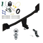Custom Fit Trailer Hitch Wiring Harness (Requires Splicing) 1-7/8"Chrome Ball Installation Hardware Installation Instructions 249940 119148 63810 Draw-Tite Trailer Tow Hitch 2021-2022 Volkswagen Passat LED Taillights Complete Package Wiring Draw Bar Trailer Tow Hitch For 2020-2022 Volkswagen Passat w/ LED Taillights Complete Package w/ Wiring Draw Bar and 1-7/8" Ball
