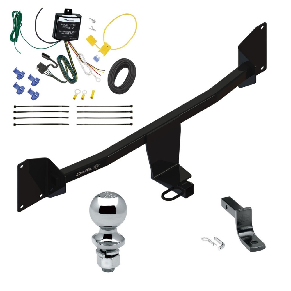Custom Fit Trailer Hitch Draw-Bar w/ Pin/Clip Wiring Harness (Requires Splicing) 2"Chrome Ball Installation Hardware Installation Instructions 249940 119148 63820 Draw-Tite Trailer Tow Hitch 2021-2022 Volkswagen Passat LED Taillights Complete Packag Trailer Tow Hitch For 2020-2022 Volkswagen Passat w/ LED Taillights Complete Package w/ Wiring Draw Bar and 2" Ball