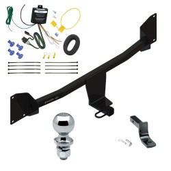 Trailer Tow Hitch For 2020-2022 Volkswagen Passat w/ LED Taillights Complete Package w/ Wiring Draw Bar and 2" Ball Trailer Tow Hitch For 2020-2022 Volkswagen Passat w/ LED Taillights Complete Package w/ Wiring Draw Bar and 2" Ball