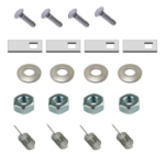 Trailer Tow Hitch Hardware Fastener Kit For 21-24 KIA Seltos 1-1/4" Class I Receiver Trailer Tow Hitch Hardware Fastener Kit For 21-24 KIA Seltos 1-1/4" Class I Receiver
